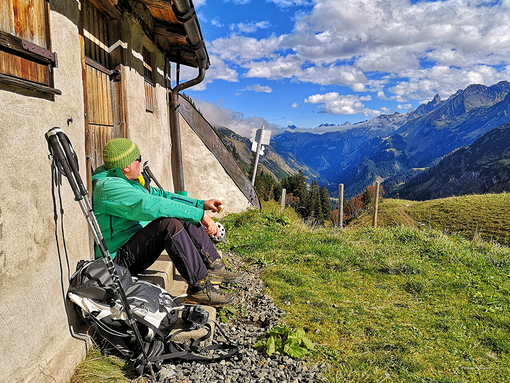 Frau Bergschoen Rappenalptal Bike and Hike