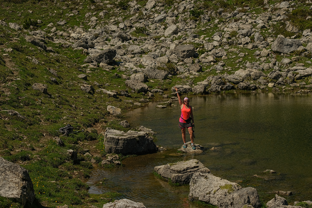 Frau Bergschoen Rappenalptal