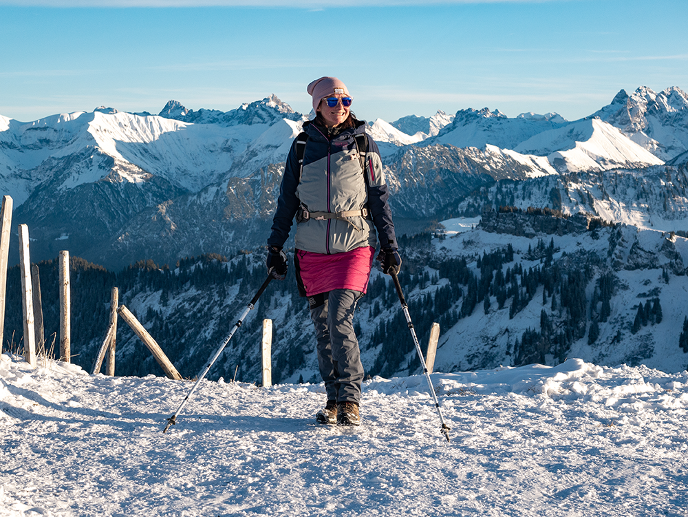 riedberghorn schneetour im Allgäu