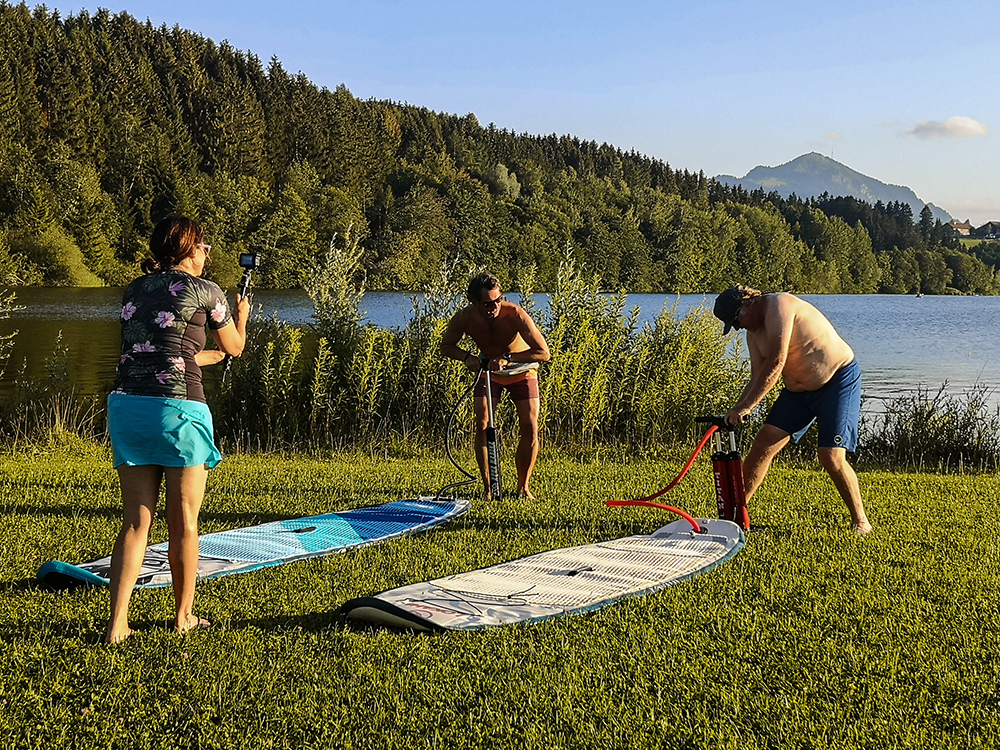 Frau Bergschoen Oytal Alpgenuss Käseralpe Gutenalpe Oberstdorf