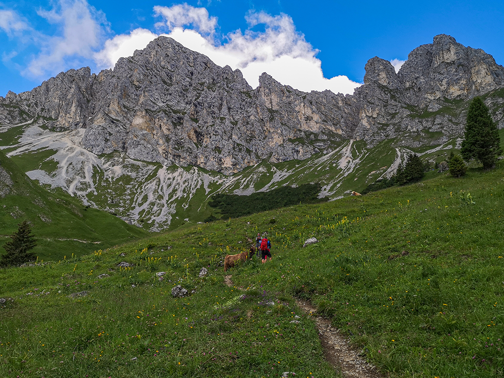 Frau Bergschoen Schneetalalm Tannheimer Tal