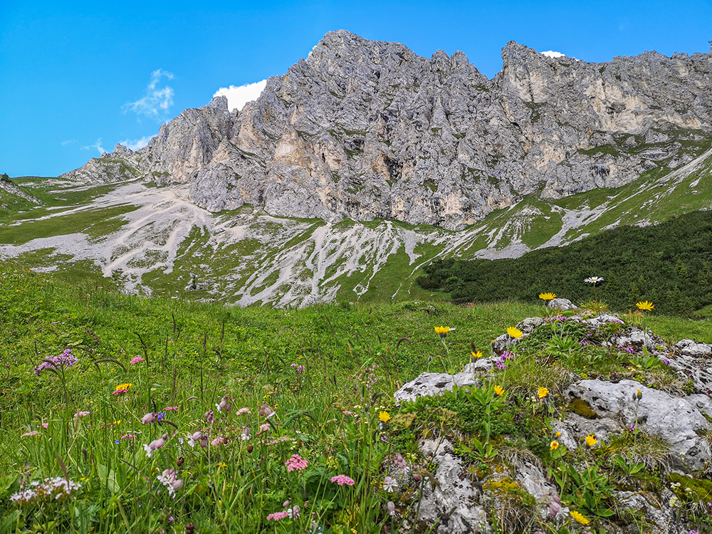 Frau Bergschoen Schneetalalm Tannheimer Tal