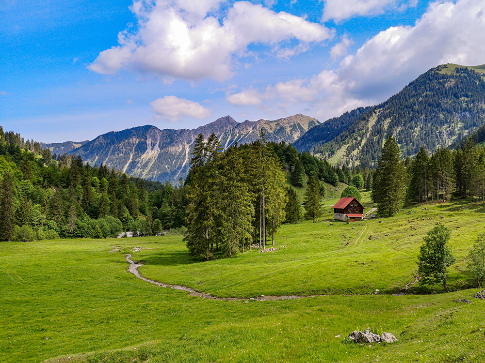 Frau Bergschoen Bike Hintersteiner Tal