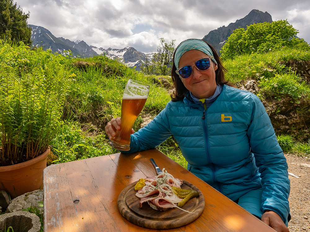 Frau Bergschoen Bike Hintersteiner Tal