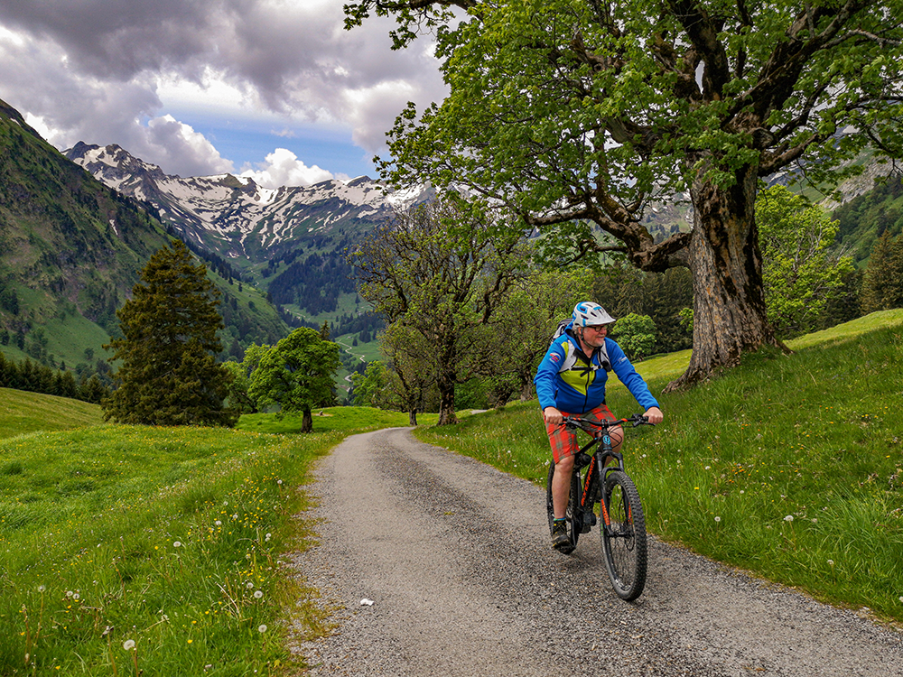 Frau Bergschoen Bike Hintersteiner Tal