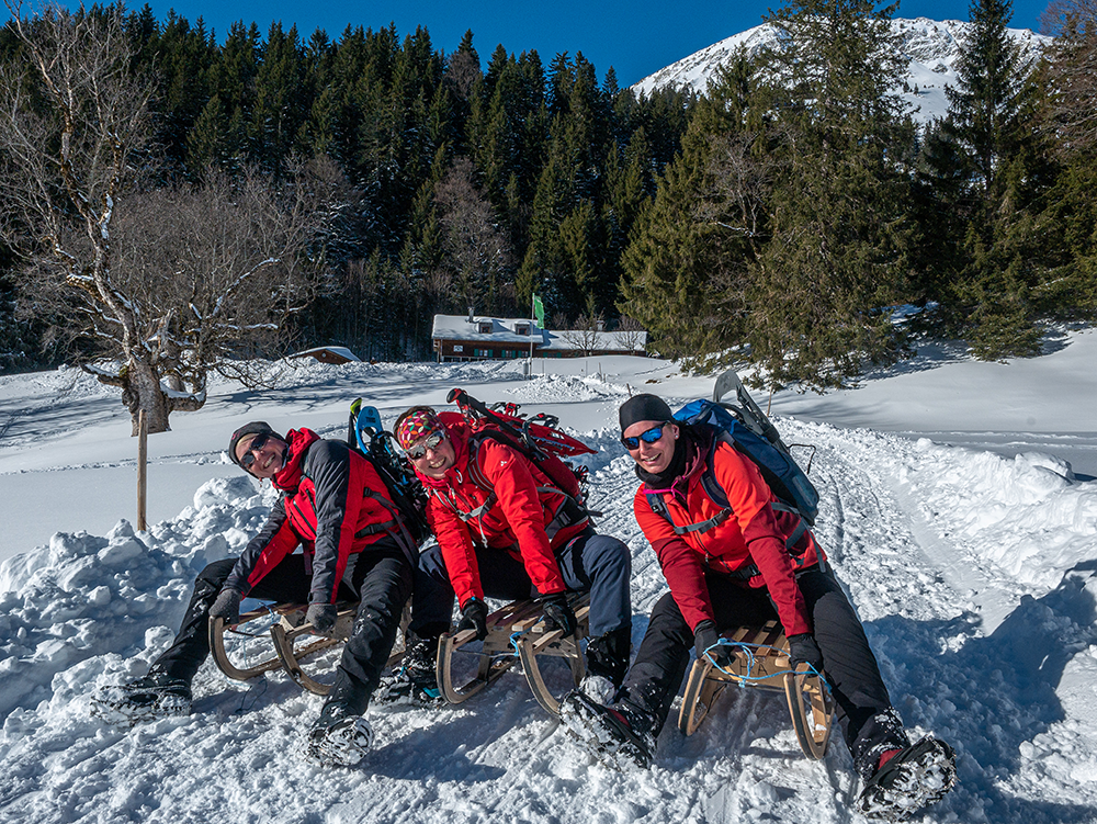 Frau Bergschön Schwarzenberghütte