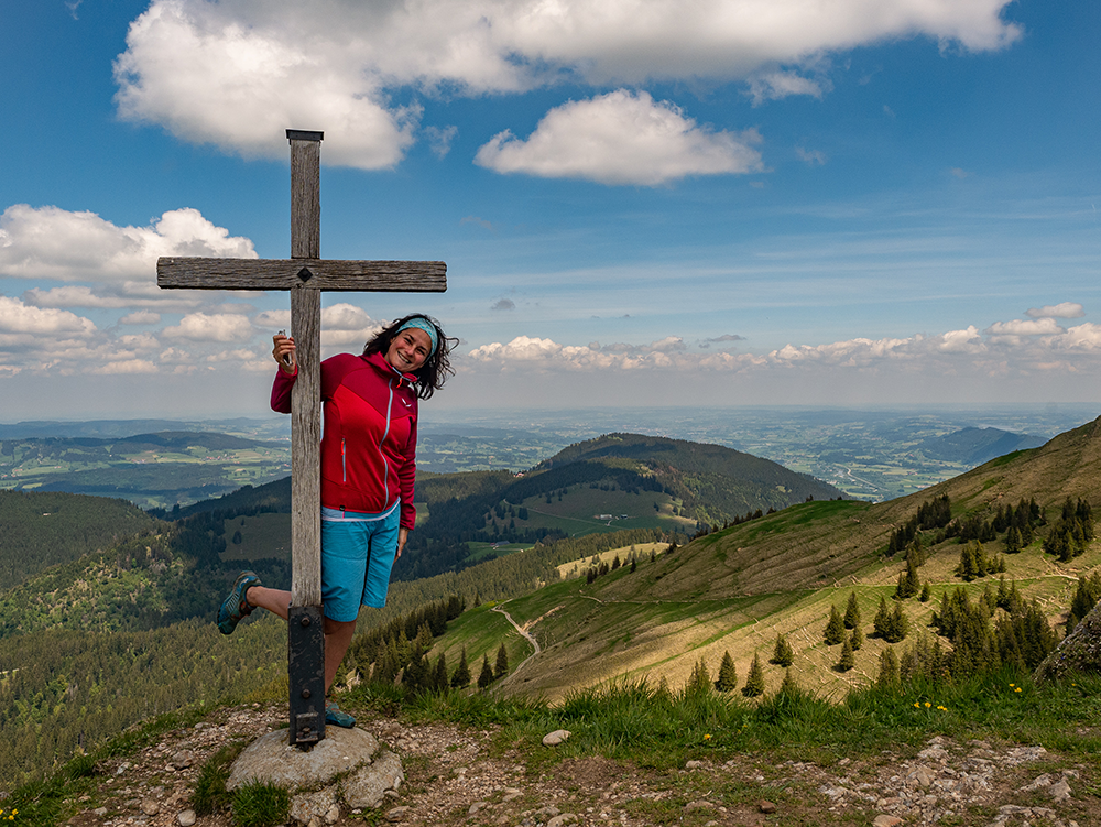 Frau Bergschoen Bike and Hike zum Sederer