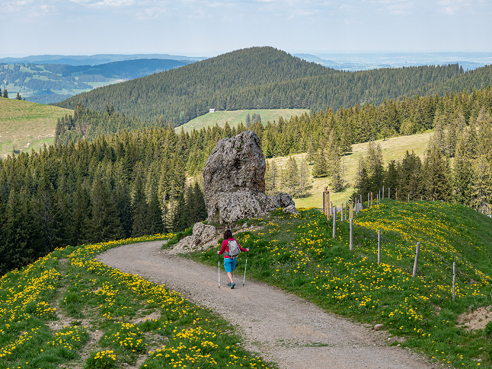 Frau Bergschoen Bike and Hike zum Sederer