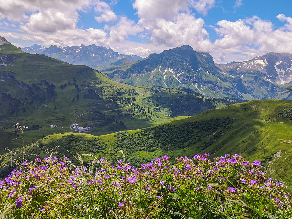 Frau Bergschoen Widerstein Kleinwalsertal Gemsteltal Bärgundtal