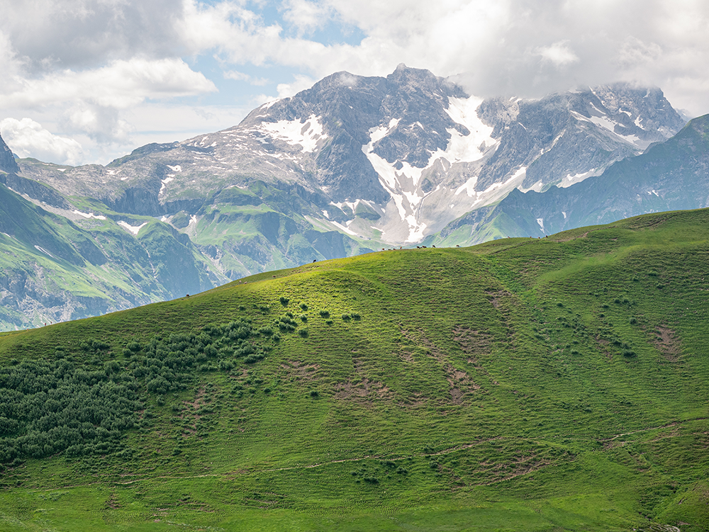 Frau Bergschoen Widerstein Kleinwalsertal Gemsteltal Bärgundtal