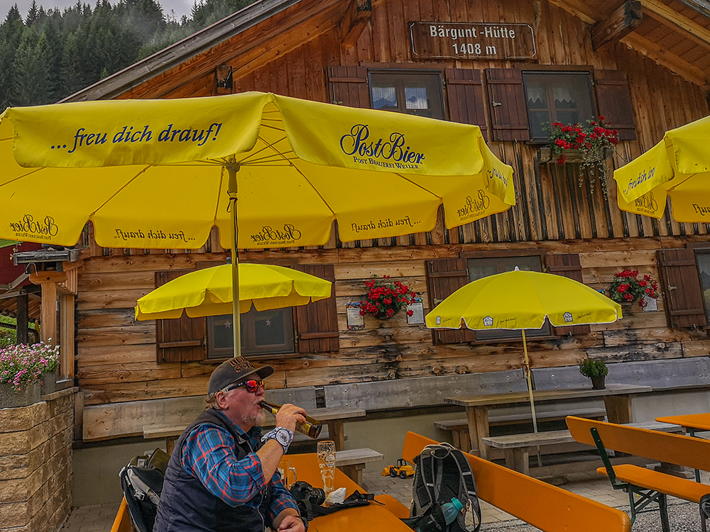 Frau Bergschoen Widerstein Kleinwalsertal Gemsteltal Bärgundtal