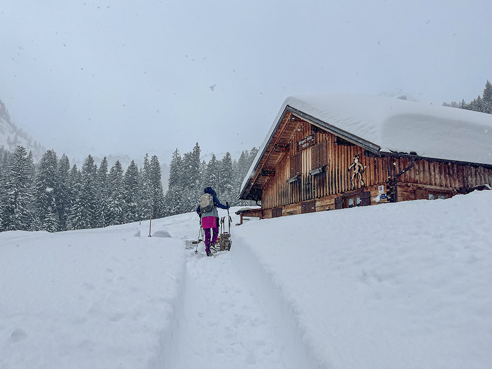 Bärgunttal Tal Bärgunt Hütte Tour Bergschön Allgäuer Berge Alpen