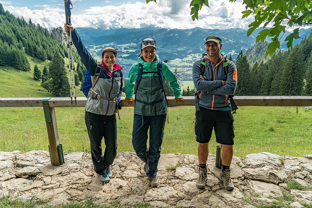 grünten überquerung söllereck Fellhorn bergschoen issimo tour oberstdorf allgäu vilsalpsee Tannheimer tal