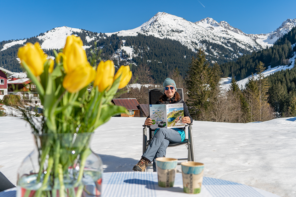 Frau Bergschön Bergschön Magazin Heft Berge Allgäu Alpen