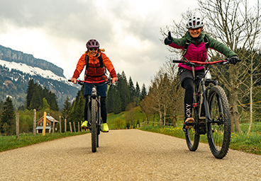 Für alle Allgäu Fans Oberstorf Biketour Frau Bergschön Agnes Dornach Bergsport-Ja