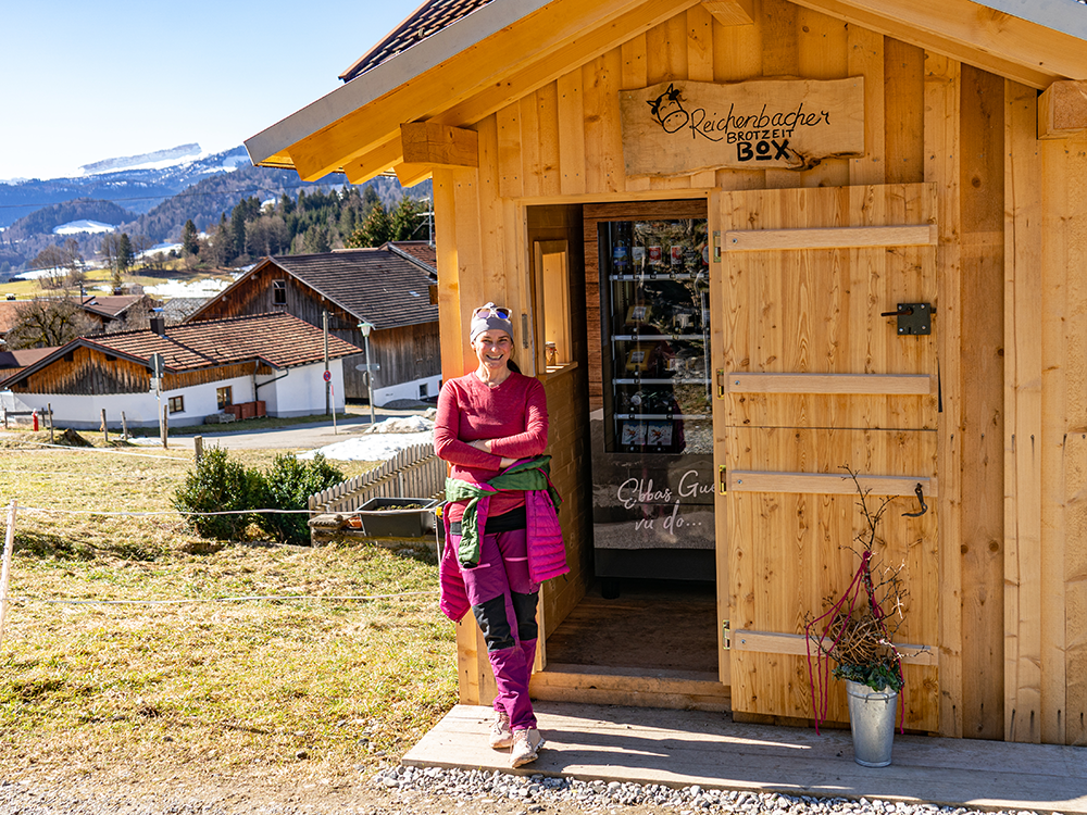 Frau Bergschön Bergschön Magazin Heft Berge Allgäu Alpen