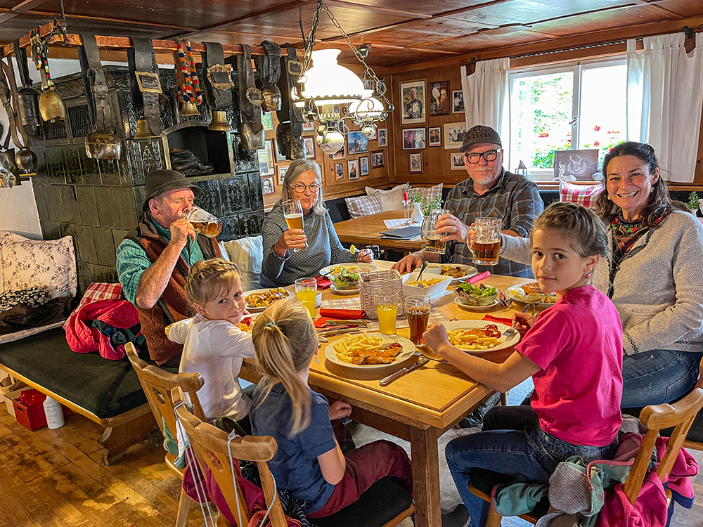 Rossalpe Pferde Alm Alpe Wanderung Berge Alpen Bergschön