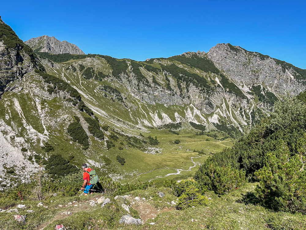 Rossalpe Pferde Alm Alpe Wanderung Berge Alpen Bergschön