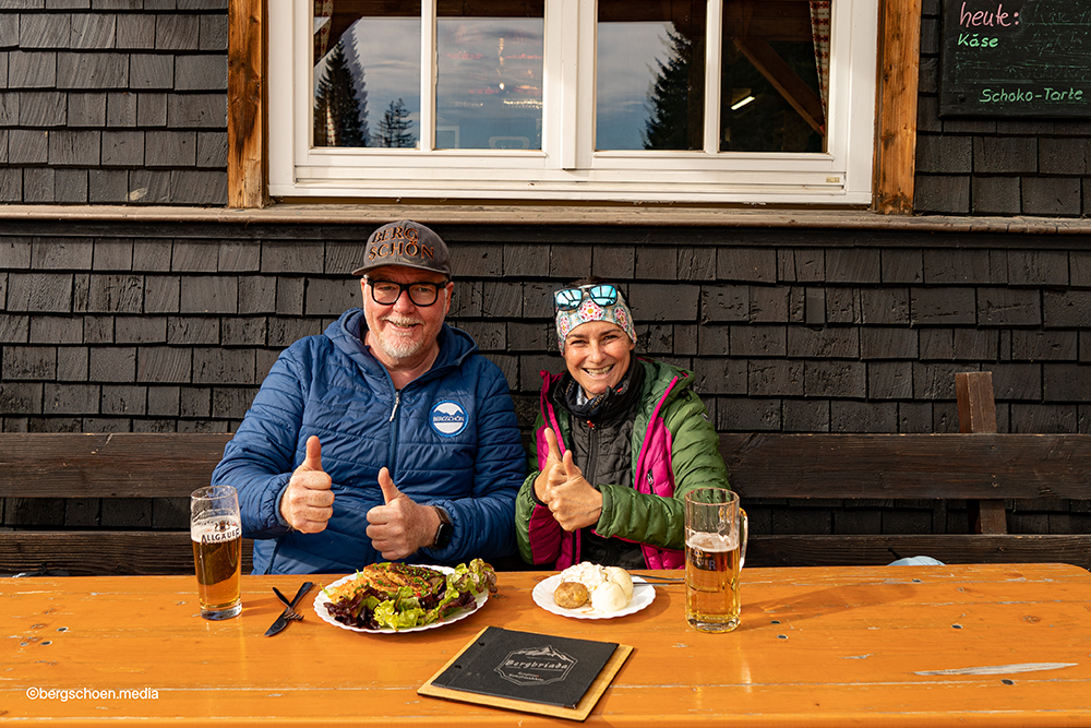 Steigbachtal Sennalpe Mittelberg Naturfreundehaus Kempten