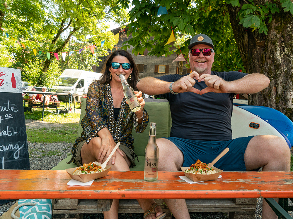 Alpsee Wandern Genuss Bergschön Frau Magazin Touren Tipps wanderlust