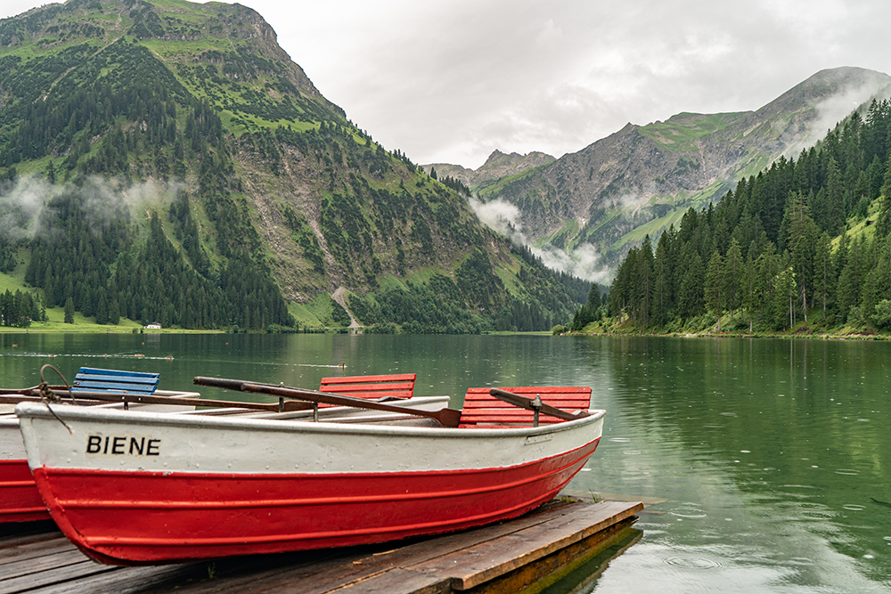 bergschoen allgäu vilsalpsee Tannheimer tal