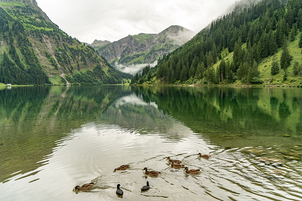 bergschoen allgäu vilsalpsee Tannheimer tal