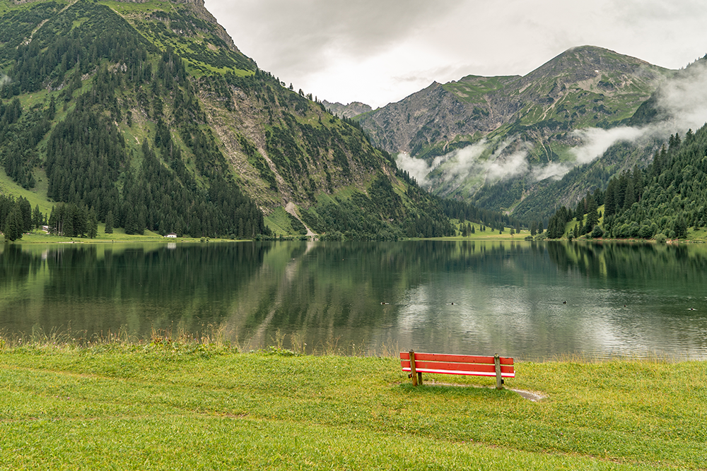 bergschoen allgäu vilsalpsee Tannheimer tal