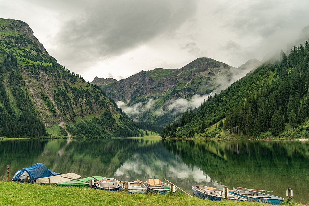 bergschoen allgäu vilsalpsee Tannheimer tal