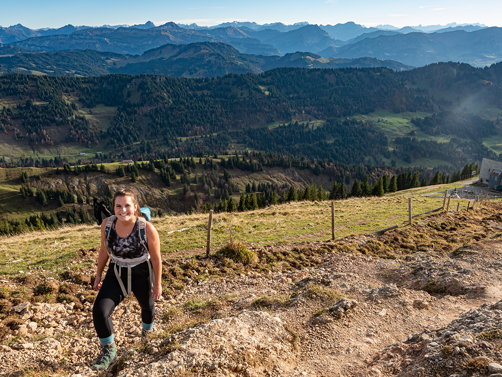 Silvi auf Tour Bergschön Kleinwalsertal Tannheimertal Allgäu Alpen