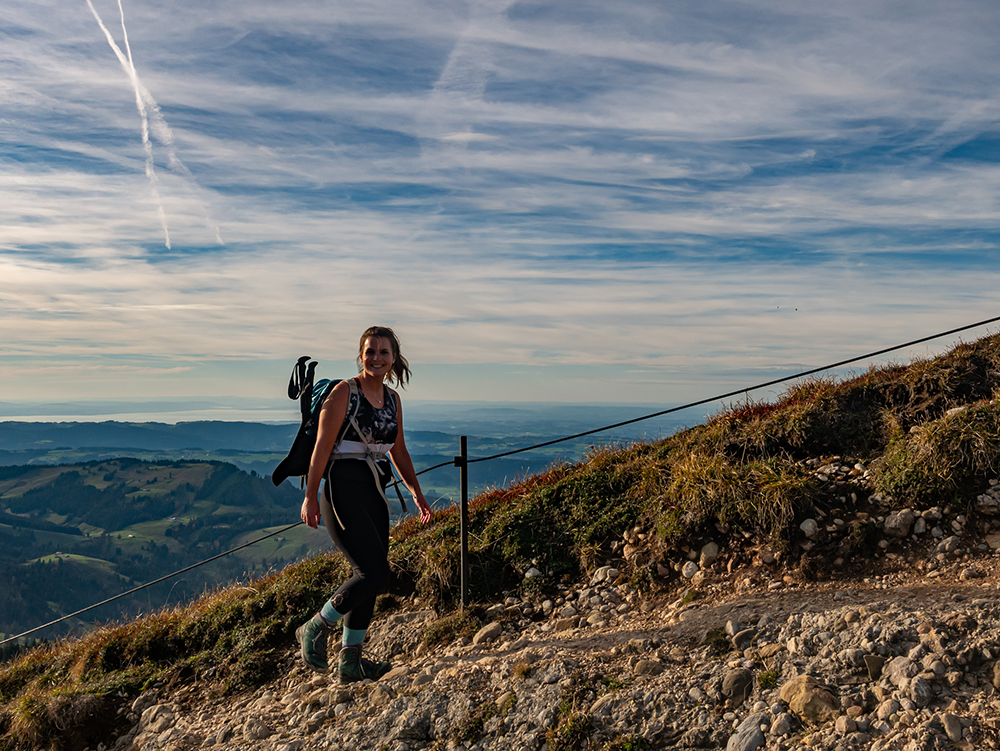 Silvi auf Tour Bergschön Kleinwalsertal Tannheimertal Allgäu Alpen