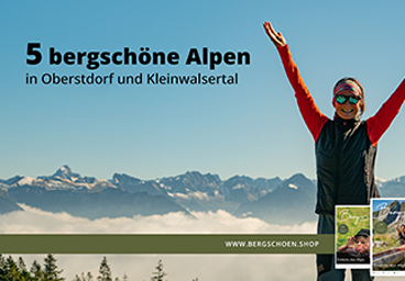 5 Alpen Oberstdorf Kleinwalsertal Allgäu Frau Bergschön