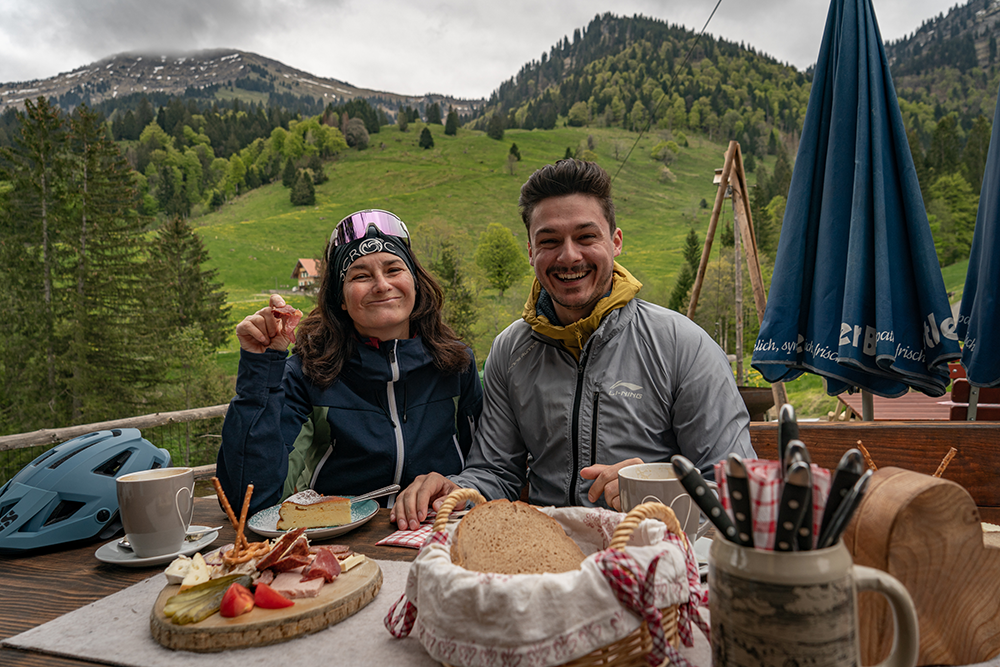 Biketour Steibis Oberstaufen Hochgrat