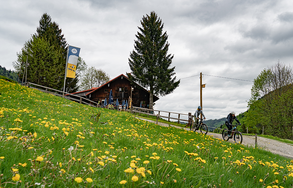 Biketour Steibis Oberstaufen Hochgrat