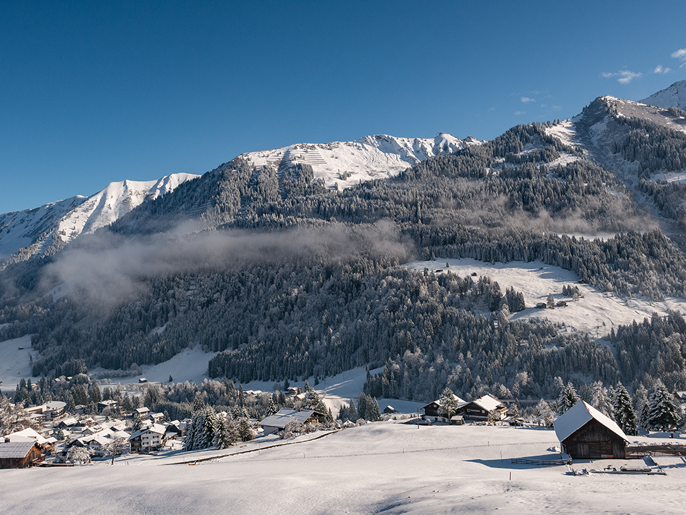 Frau Bergschön Kleinwalsertal Panoramawegn