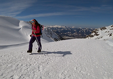 Frau Bergschön Nebelhorn Zeigersattel Oberstdorf