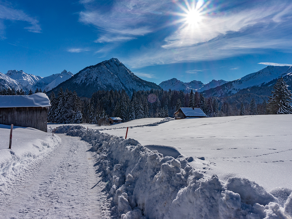 Frau Bergschön Oberstdorf