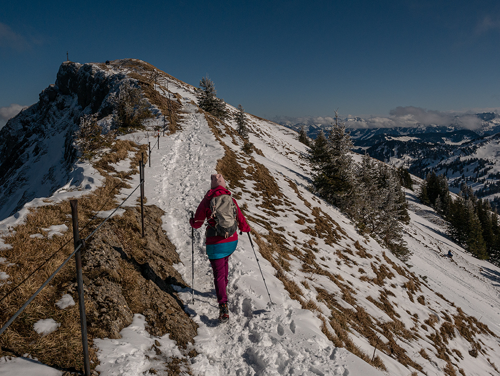 Frau Bergschön am Hochgrat 