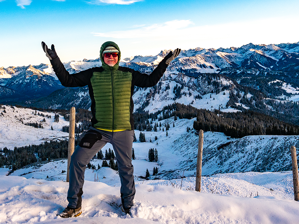 riedberghorn schneetour im Allgäu