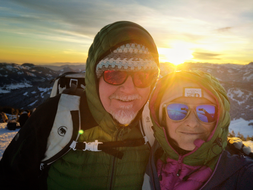 riedberghorn schneetour im Allgäu