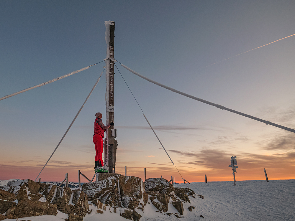 Frau Bergschön Riedberger Horn