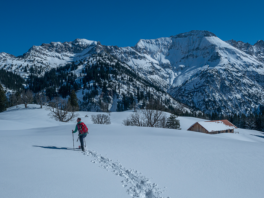 Frau Bergschön Schwarzenberghütte